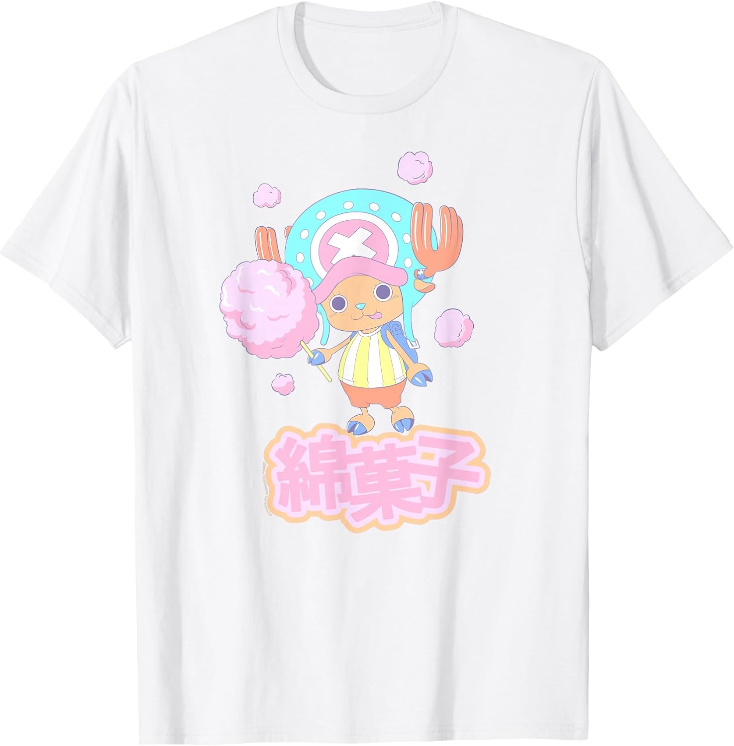 Anime Tony Tony Chopper Cotton Candy Unisex , , , Long Sleeve Tee