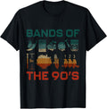 Retro Popular Music Bands of the 90s Vintage 90s Music Lover Unisex , , , Long Sleeve Tee