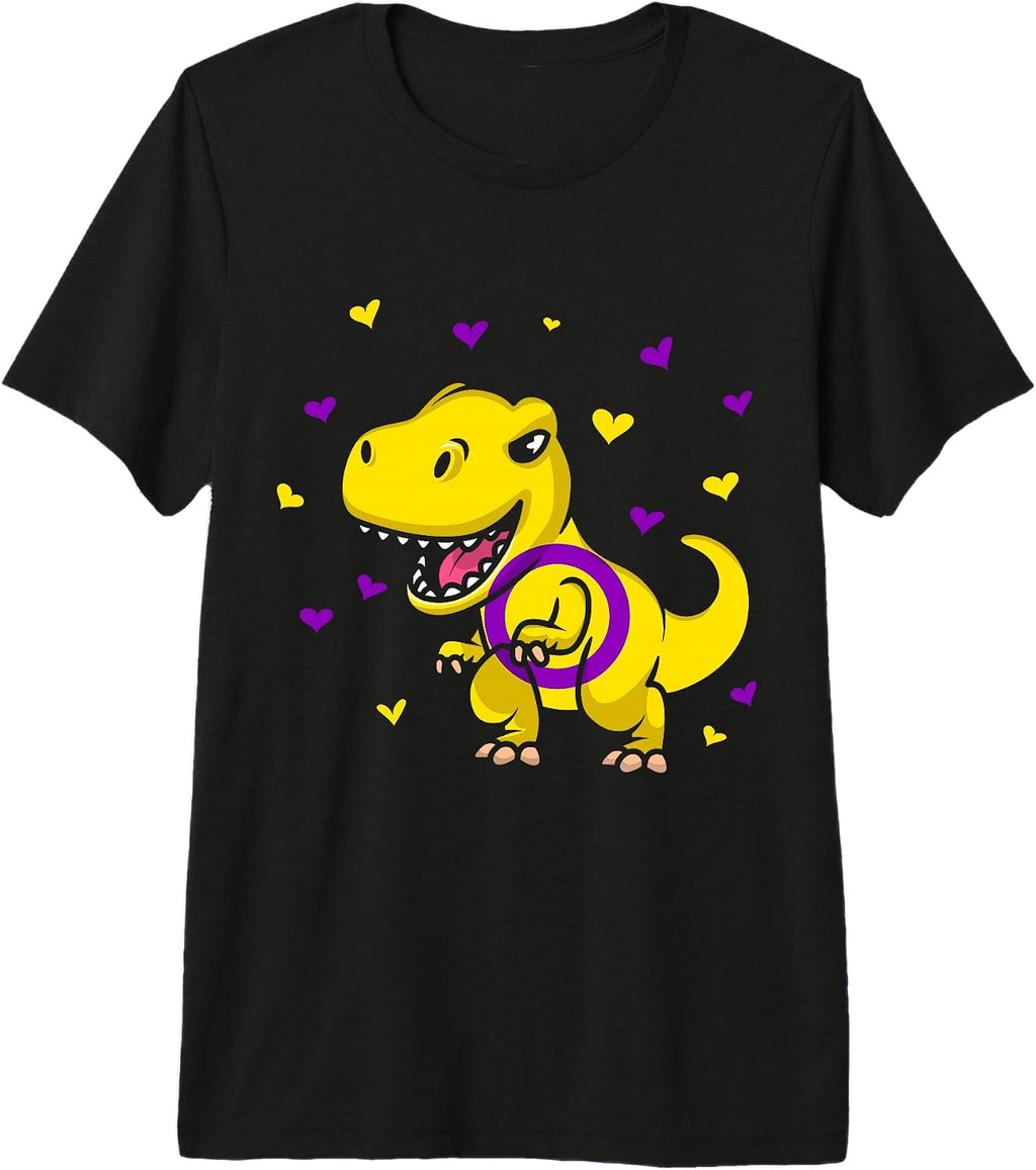 Intersexual Flag Dinosaur Tees