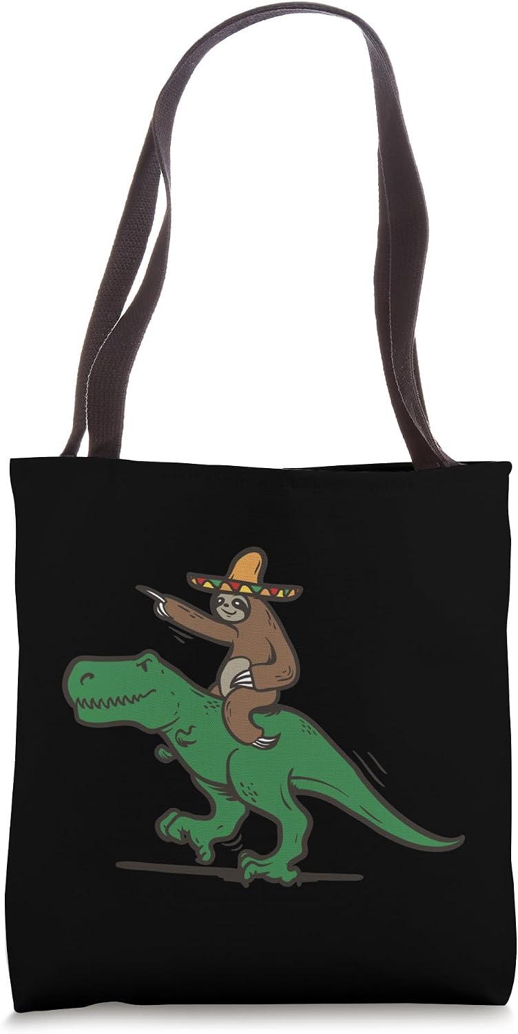 Mexican Sloth Riding Trex Shirts Cinco De Mayo