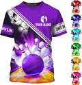 Custom Bowling Shirts, Personalized Name Bowling Shirts Unisex, Bowling Jerseys for Men & Women, Team Bowling Shirt Gift