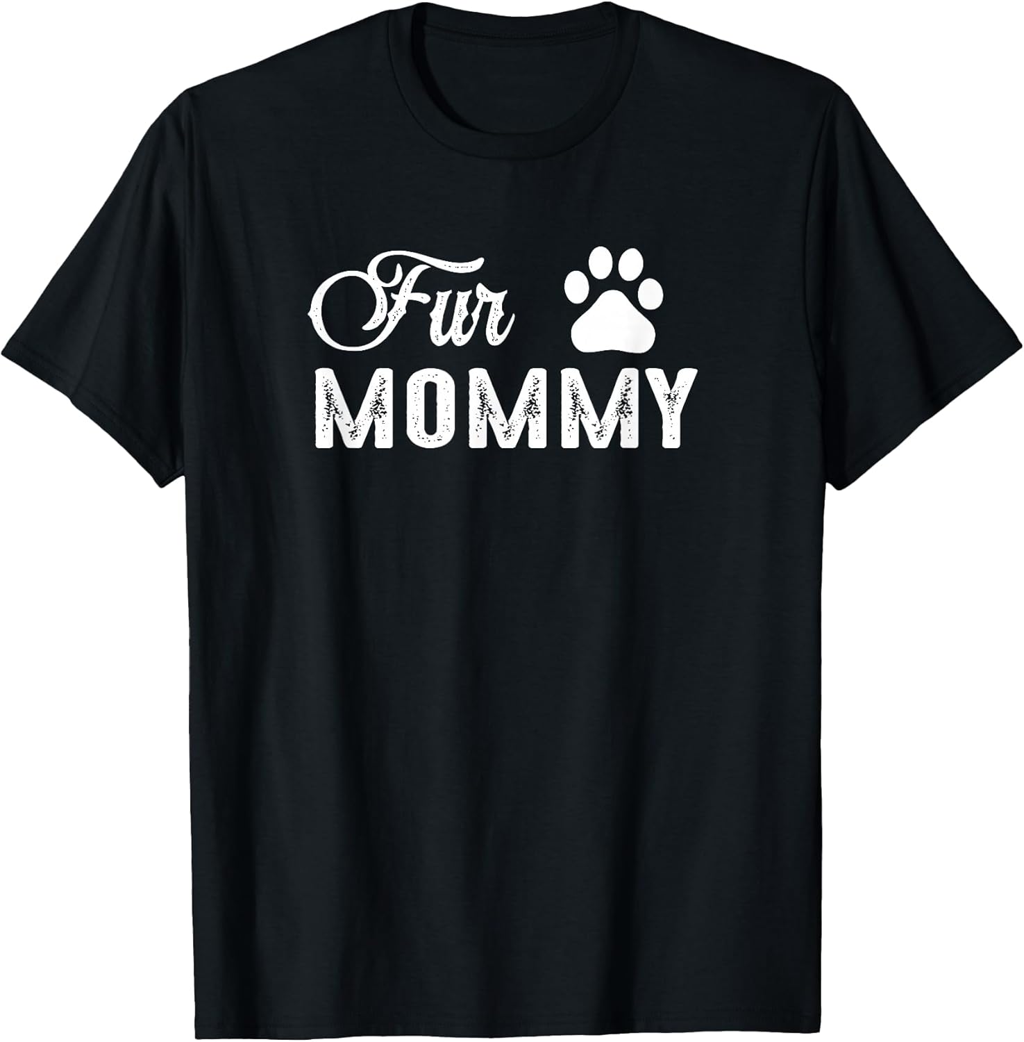 Women's Fur Mommy Cute Shirt for Dog Lovers Unisex , , , Long Sleeve Tee