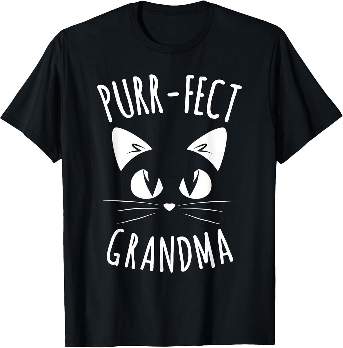 Purr-FECT Grandma Fur Mom Cute Cat Lover Animal Gift Unisex , , , Long Sleeve Tee