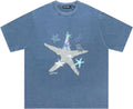 Men's Graphic Tees Shirts Unisex Cotton Vintage Summer Oversized Tee Streetwear Aesthetic Casual Top
