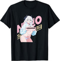 Waifu Sexy Anime Girl Horns Japanese Retro Art Unisex , , , Long Sleeve Tee