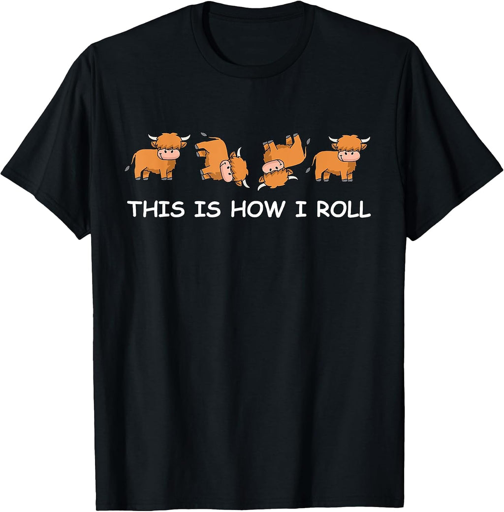 Funny Scottish Highland Cow Gifts Women & Men