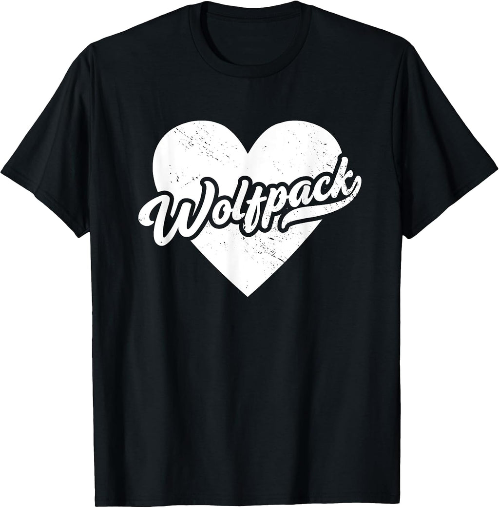 Retro School Spirit Go Wolfpack