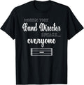 Funny Band Director Shirt Music Teacher Gifts Appreciation Unisex , , , Long Sleeve Tee