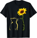 Best Cat Mom Ever Sunflower Mother's Day for Cat Lover Unisex , , , Long Sleeve Tee
