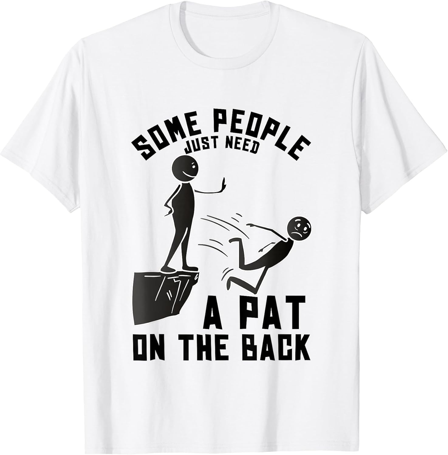 Pat On The Back Funny Adult Sarcastic Design Unisex , , , Long Sleeve Tee
