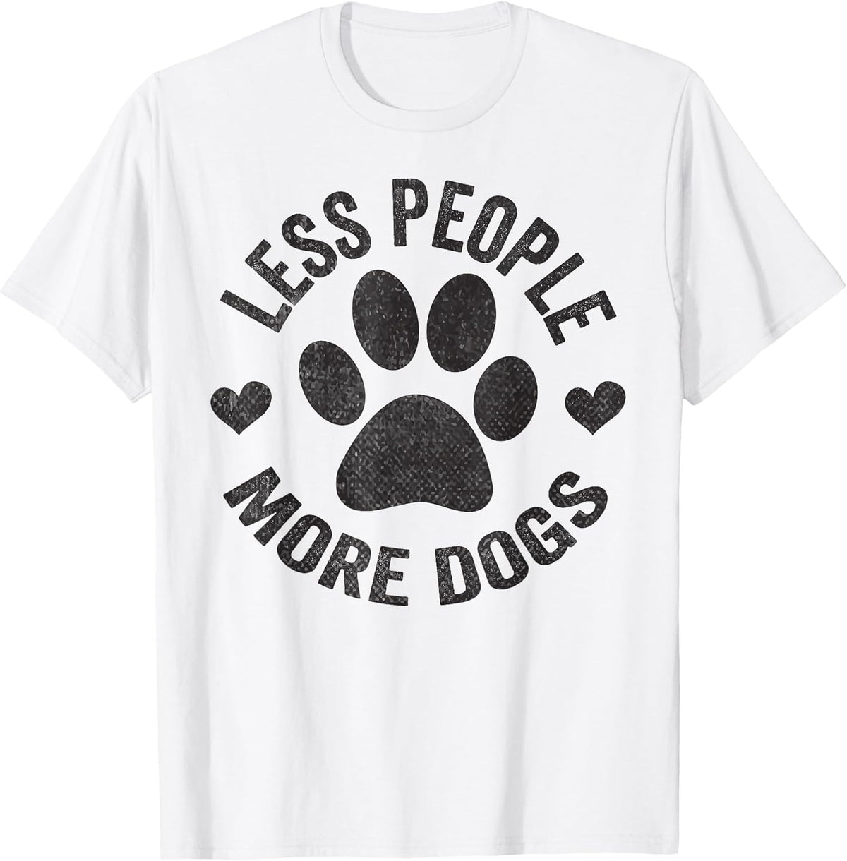 Less People More Dogs Shirt Funny Dog Tshirt For Dog Lovers Unisex , , , Long Sleeve Tee