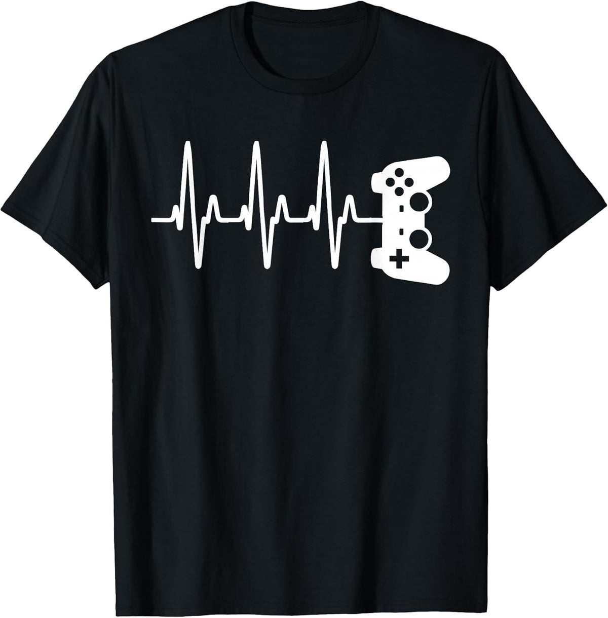 Funny Video Gaming Pc Gamer Heartbeat Unisex , , , Long Sleeve Tee
