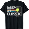 Retro Gamer Vintage Video Game 80s 8-Bit Gaming Classic Unisex , , , Long Sleeve Tee