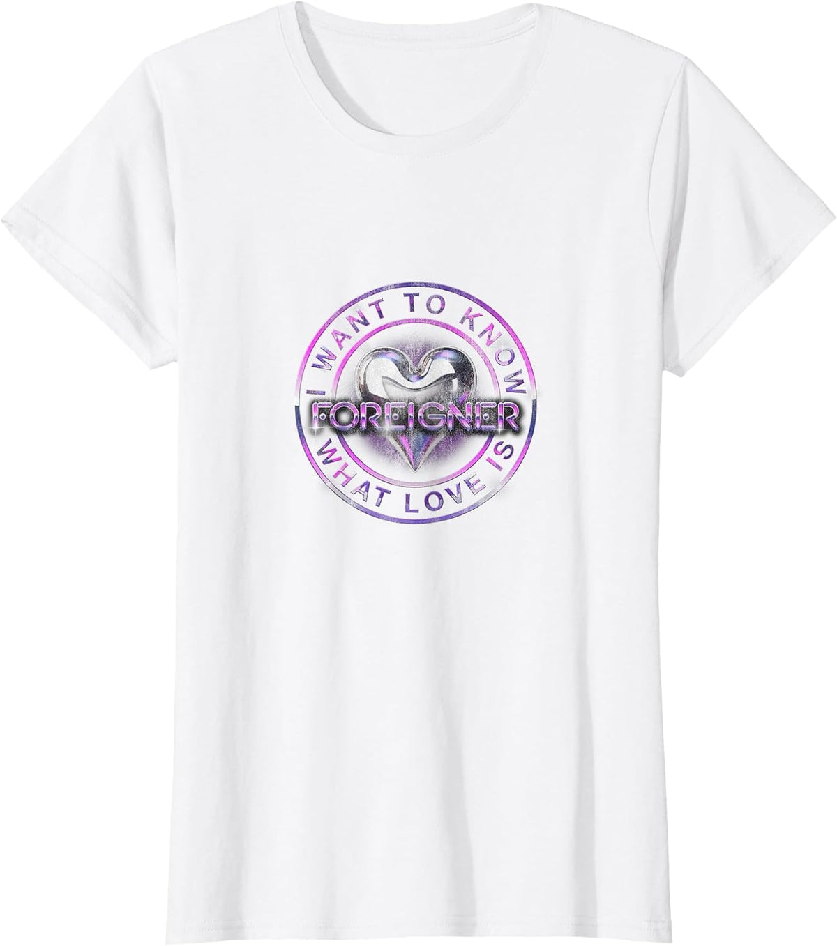Music Rock Band 'What Love is' American Song Lyric PAPL2681 Unisex , , , Long Sleeve Tee