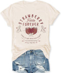 Rock Band for Women Vintage Rock and Roll Country Music Shirt Funny Concert Outfit Short Sleeve Vacation Tops