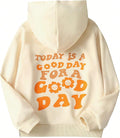 Girls' Letter Graphic Print Cute s Long Sleeve Pullover Unisex , , , Long Sleeve Tee