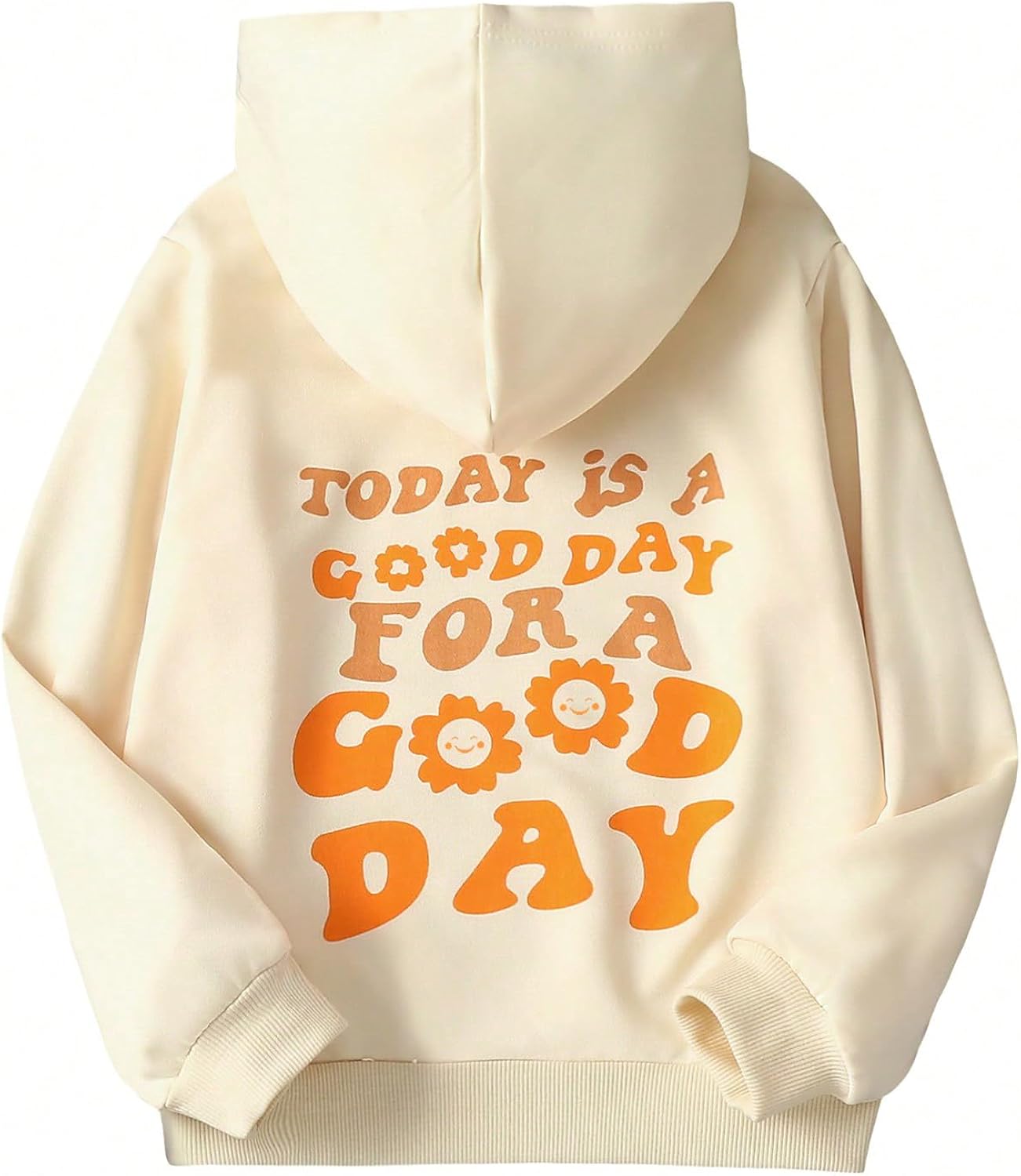 Girls' Letter Graphic Print Cute s Long Sleeve Pullover Unisex , , , Long Sleeve Tee
