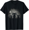 Creepy Gothic Axolotl Aesthetic Horror Grunge Goth Axolotl Unisex , , , Long Sleeve Tee