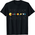 Funny Solar System - Astronauts Space Video Games Unisex , , , Long Sleeve Tee