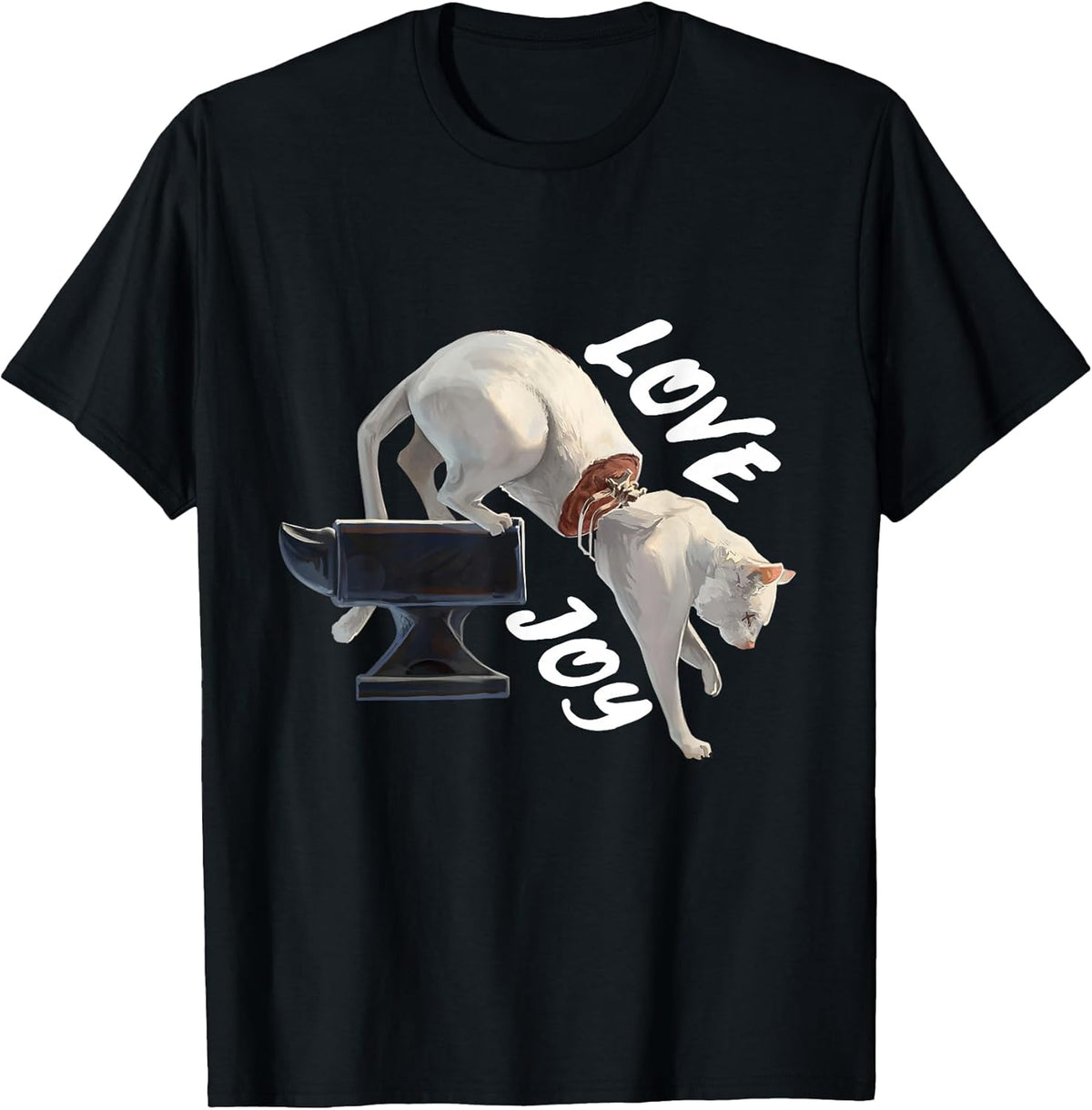 Funny Cute Cat Rock Band Lovejoy Design for Music Fans Unisex , , , Long Sleeve Tee