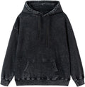 Womens Oversized Acid Wash Unisex Heavyweight Cotton s Vintage Washed Women Men