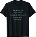 Quote by Marcus Aurelius, Mindset Motivational Quotes Stoic Unisex , , , Long Sleeve Tee