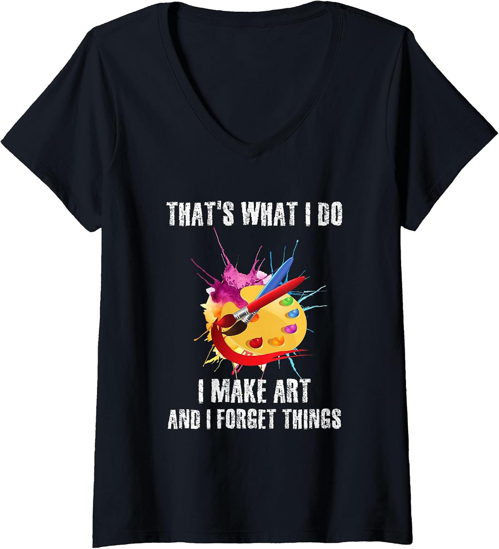 I Make Art And Forget Things Shirt