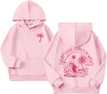 Girls Palm Graphic Beach Cute s With Pocket Kids Preppy Ocean Pullover Long Sleeve Top