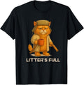 Litter’s Full Funny Cat Parody Lovers Christmas Xmas Unisex , , , Long Sleeve Tee