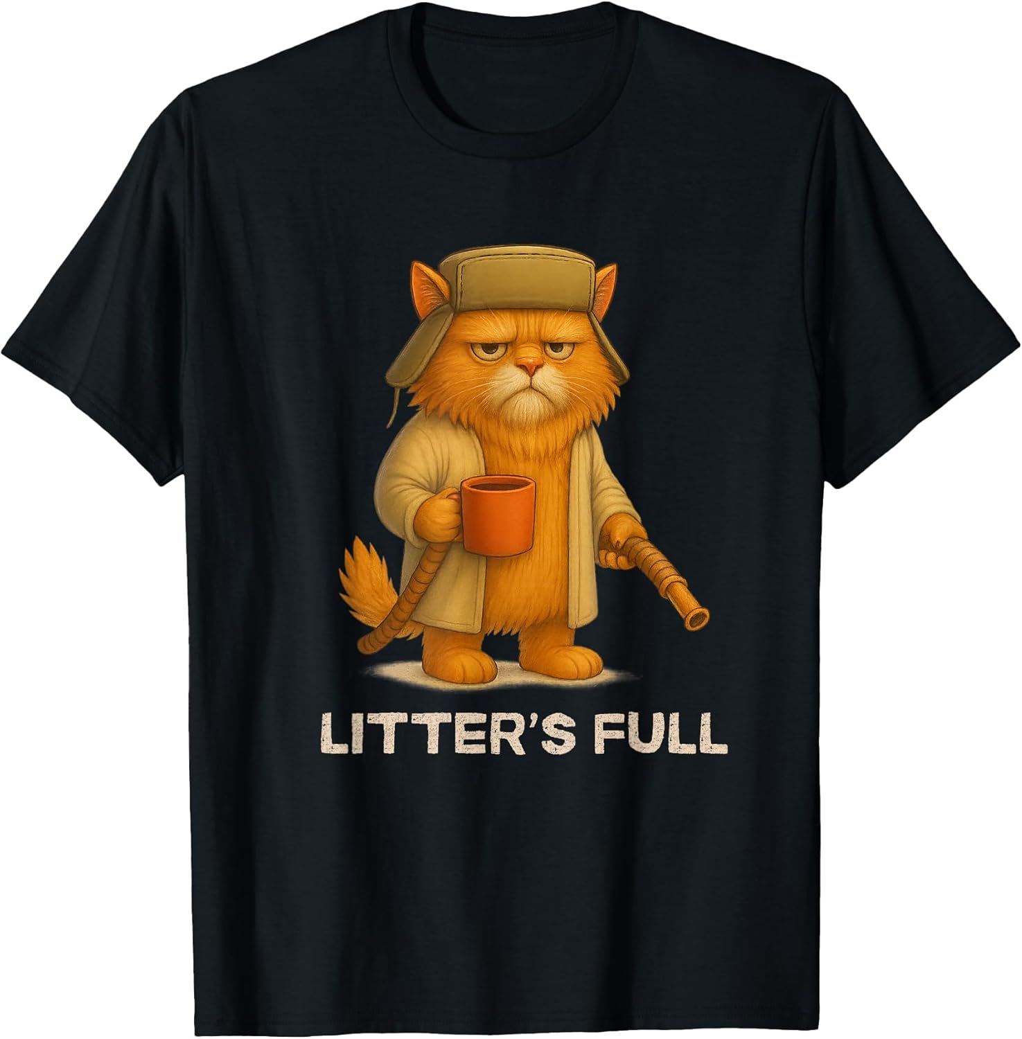 Litter’s Full Funny Cat Parody Lovers Christmas Xmas Unisex , , , Long Sleeve Tee