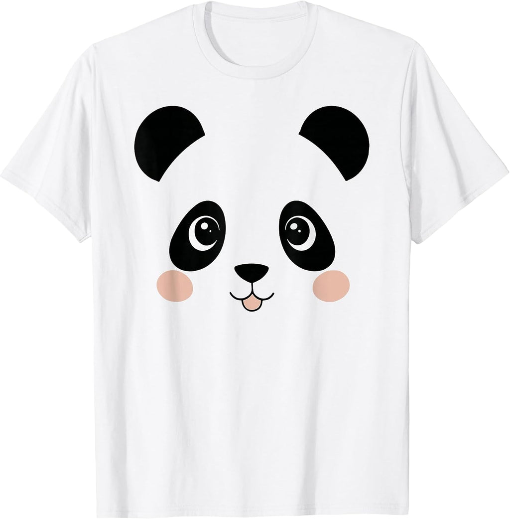 Halloween Panda Face Animal Kids Adults Outfits