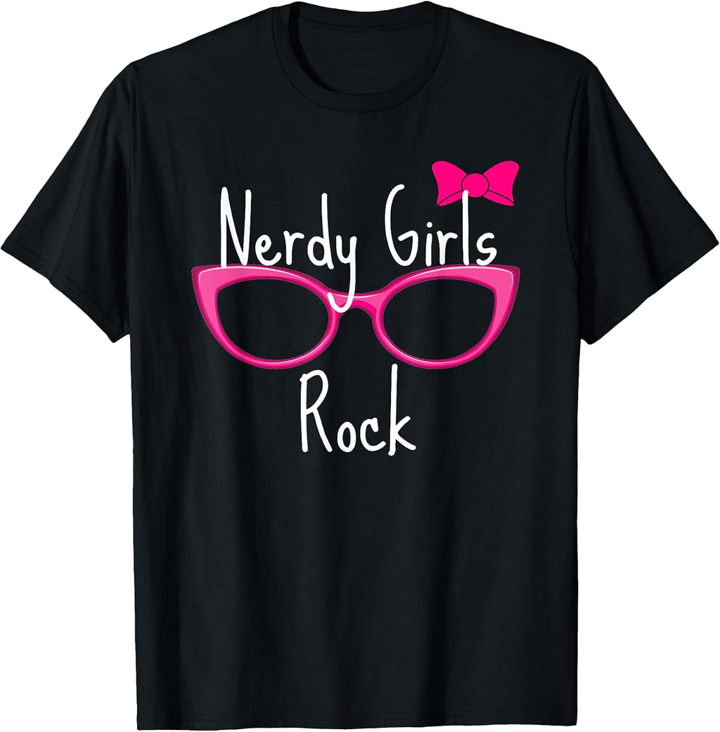 Nerdy Geek Nerd T shirt - Nerdy Girls Rock