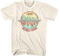 Styx Circle 1978 World Concert Tour Music American Rock Band Adult 70s Graphic Tee