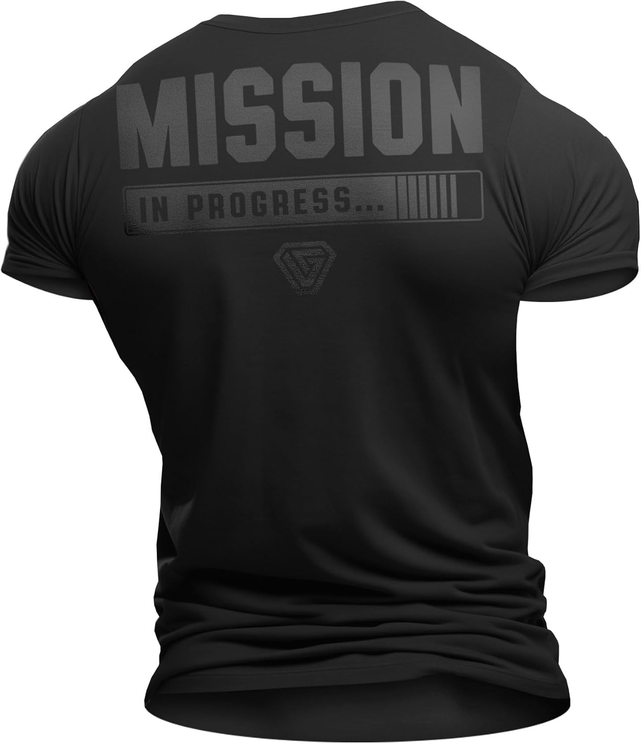Mission in Process Back Gym Workout Motivational Funny Lifting for Men Unisex , , , Long Sleeve Tee