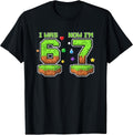 I was Now I'm 6 7 Pixel Gamer Birthday Boys Retro Gaming Unisex , , , Long Sleeve Tee