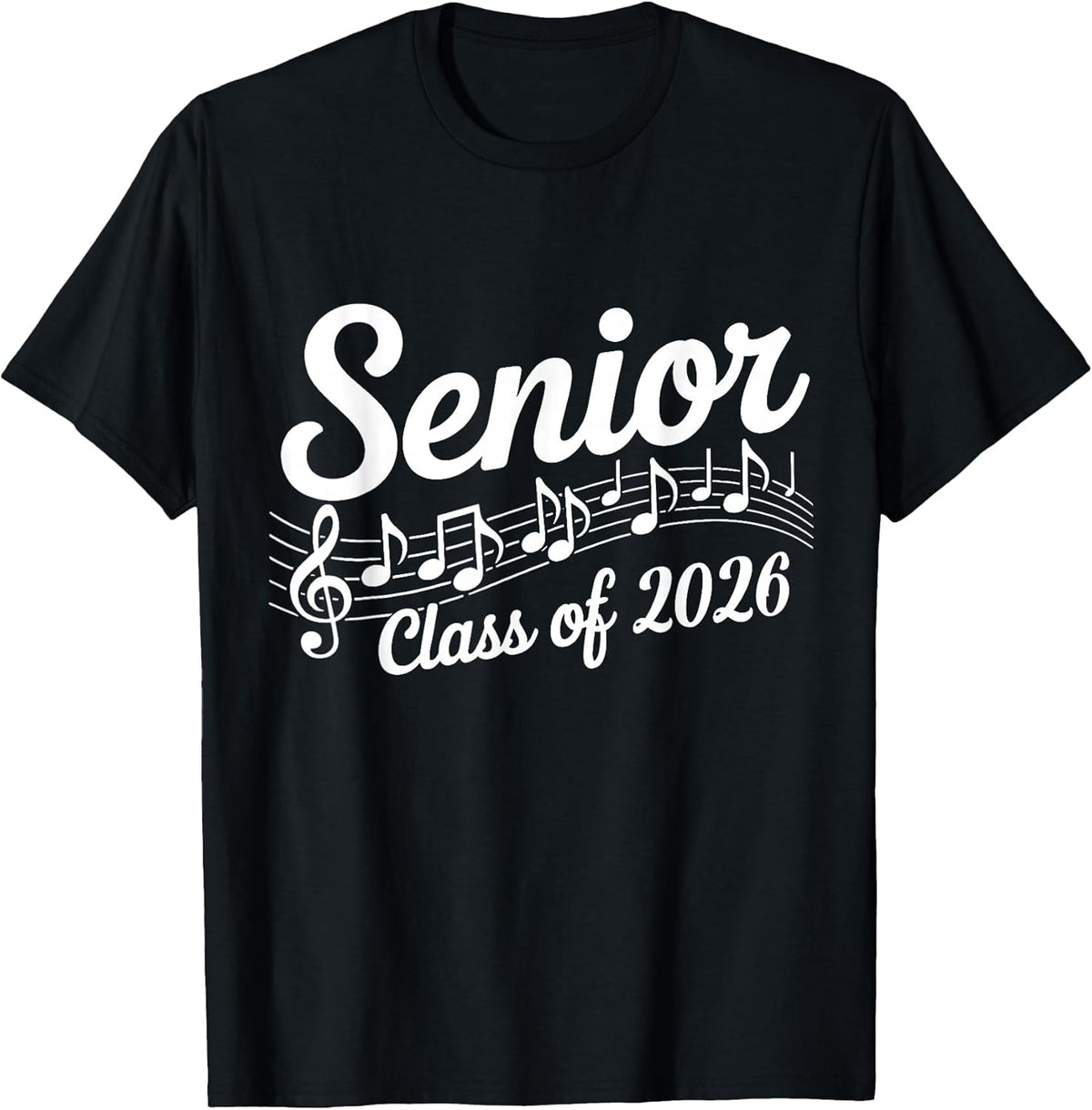2026 Senior Choir Band Orchestra Class of 2026 Music Notes Unisex , , , Long Sleeve Tee