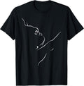 French Bulldog Illustration Line Art Bulldog Lovers Unisex , , , Long Sleeve Tee