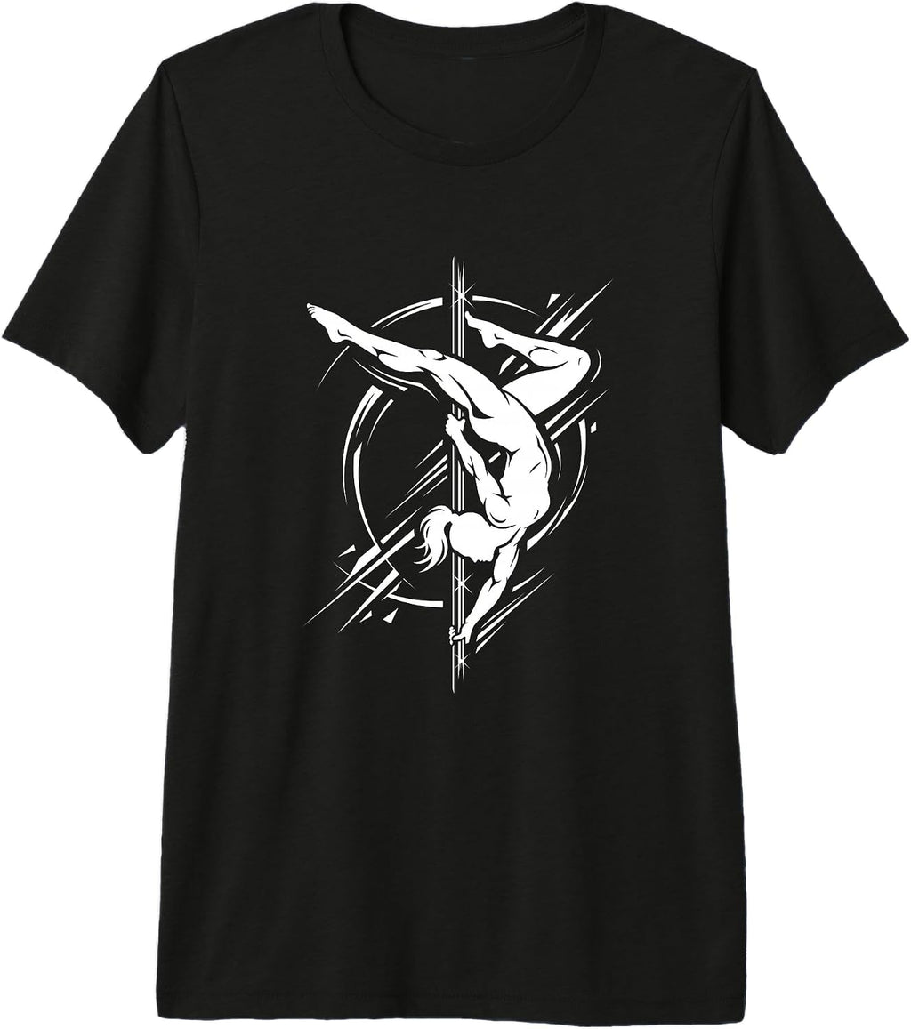 Pole Fitness Athletic Sport Pole Dancer Art