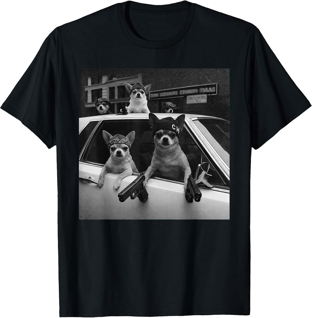 Funny Dog Meme Whimsical Dog Vintage Art Tee