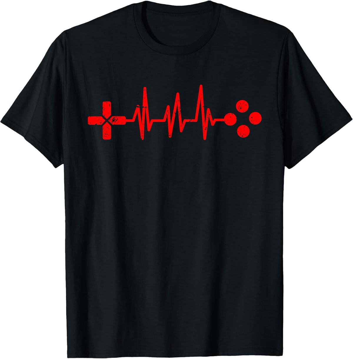 Gamer Heartbeat Gaming Gift Idea for Video Game Lovers Unisex , , , Long Sleeve Tee