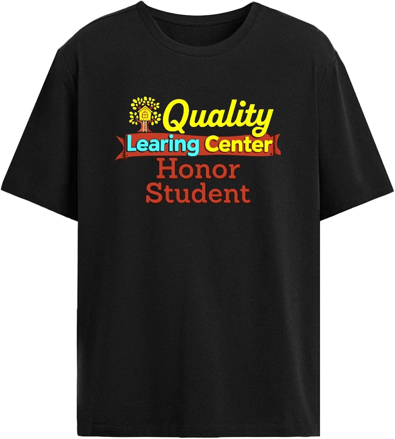 Quality Learing Center t Shirts for Mens Graphic Funny Unisex , , , Long Sleeve Tee