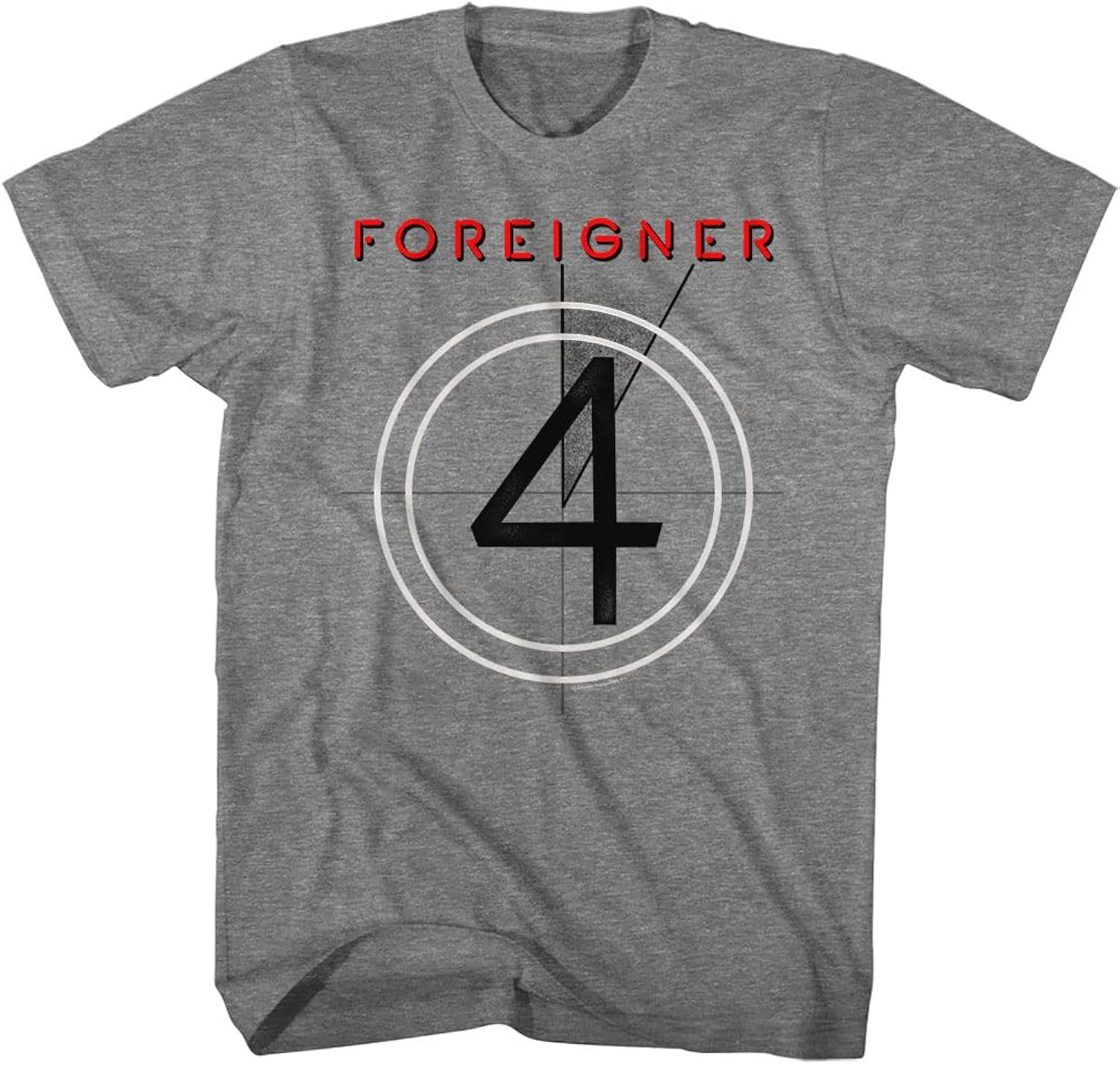 Foreigner 4 Album Cover Mens Short Sleeve T Shirt 80s Music Graphic Tees Unisex , , , Long Sleeve Tee