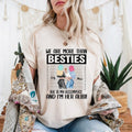 Personalized Best Friend Shirt – We Are More Than Besties – Custom Names & Characters T-Shirts