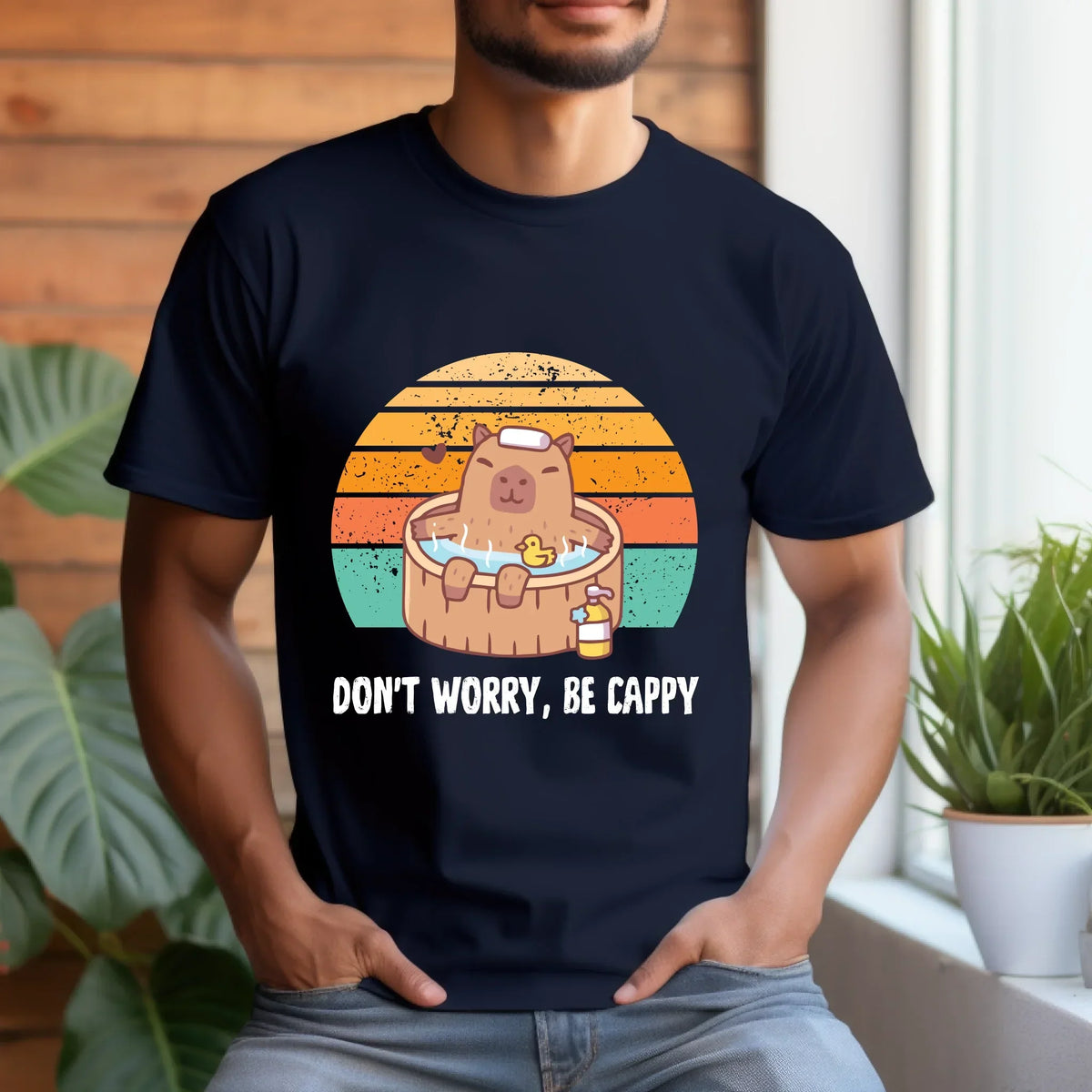 Don’T Worry Be Cappy Funny Capybara T-Shirts