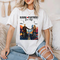 Personalized Riding Partners Life – Custom Names & Characters – Motorcycle Couple Shirt T-Shirts