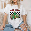 Personalized Cat Mom – Custom Cat Names & Festive T-Shirts