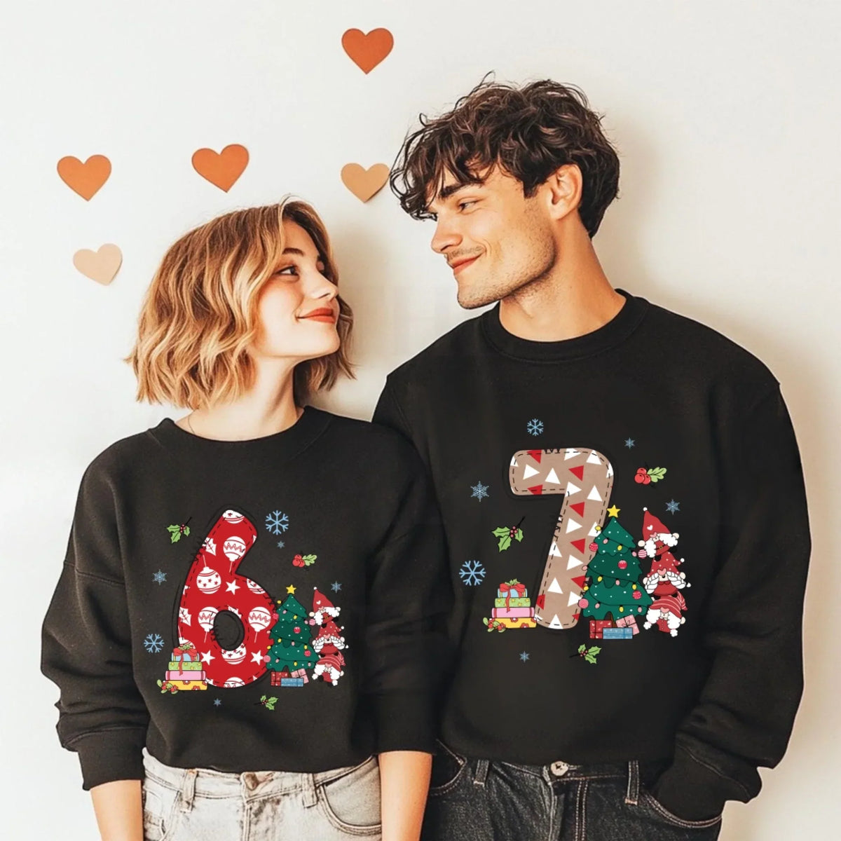 “6 & 7 Couple ” Matching & – Cute Couples T-Shirts