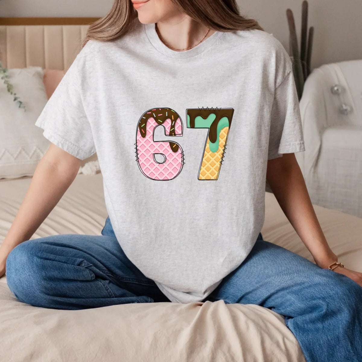 “67 Ice Cream ” & – Fun Dessert T-Shirts