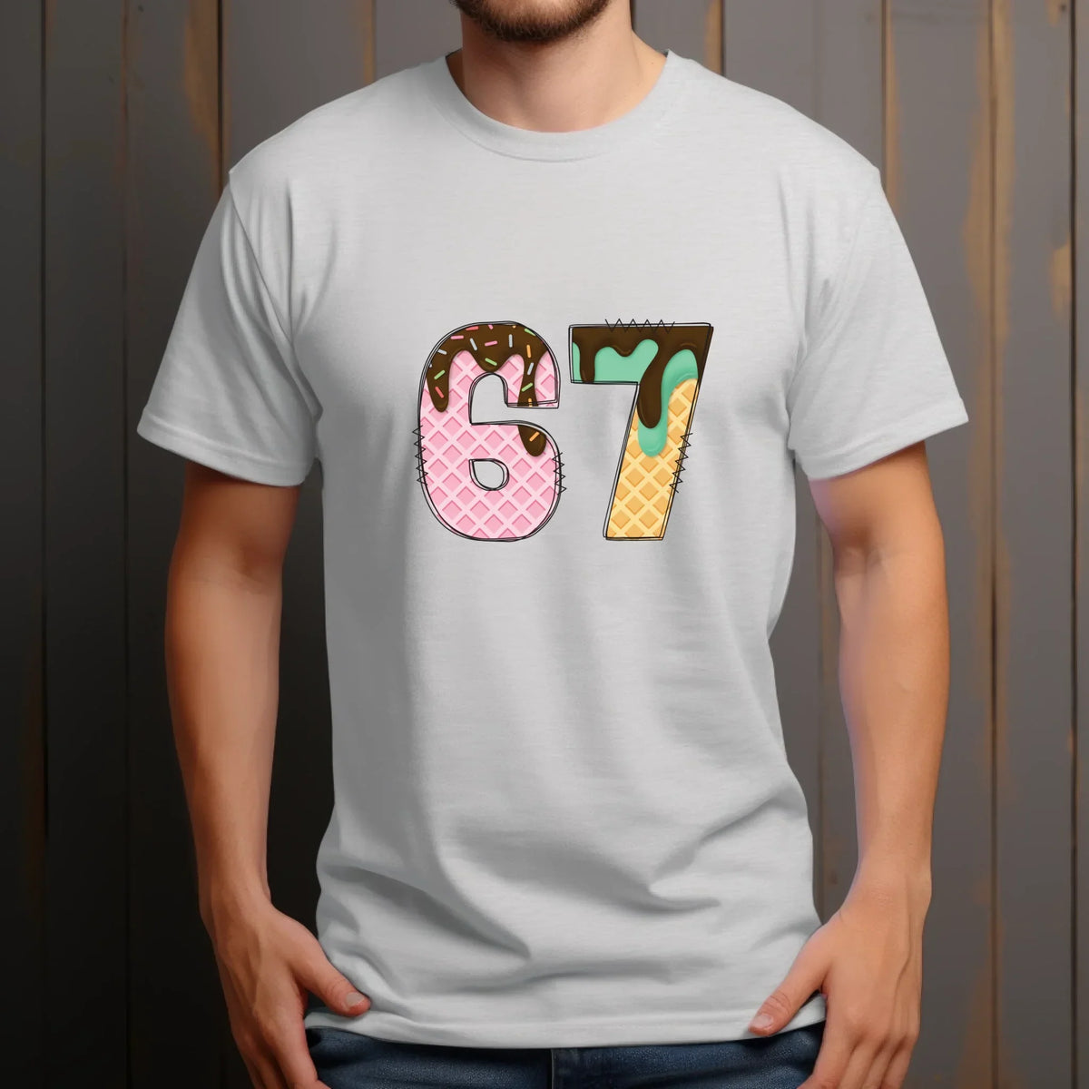“67 Ice Cream ” & – Fun Dessert T-Shirts