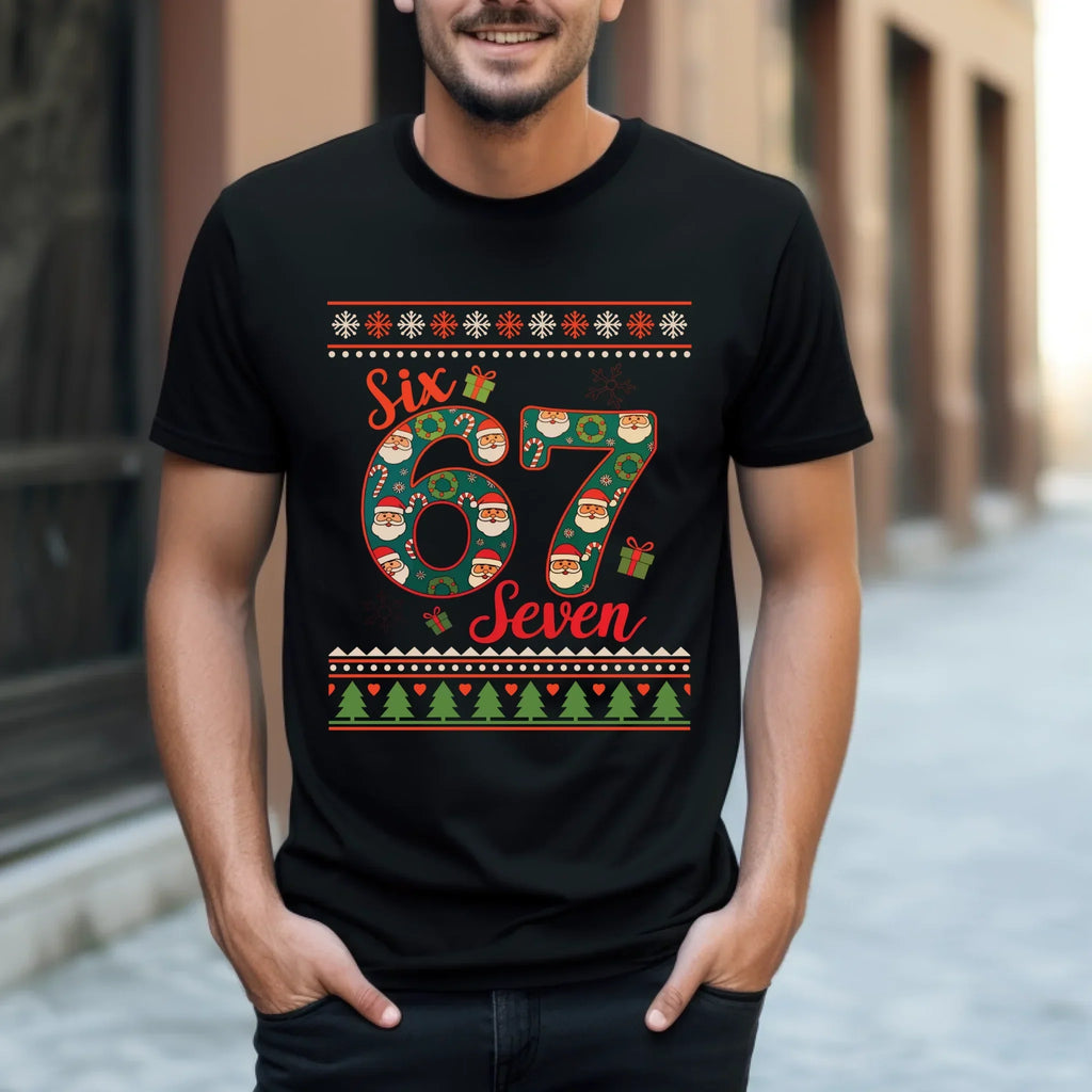 “Six Seven” & – Funny Santa T-Shirts